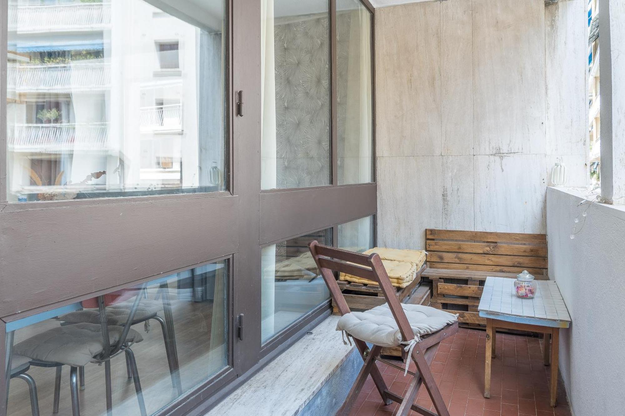 *Las Flores* Joli Studio Avec Balcon Marseille Eksteriør bilde